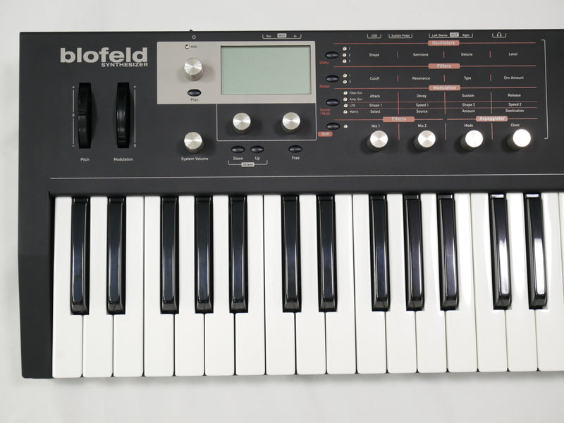 Waldorf blofeld keyboard (中古3)3