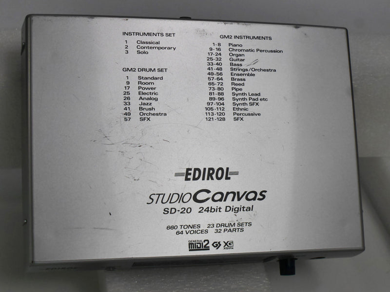 EDIROL SD-20 (中古)